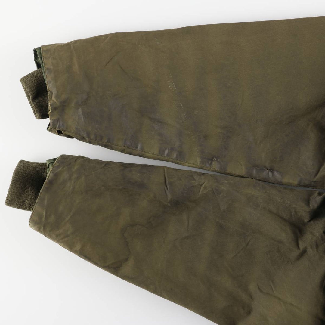 2000'S Barbour Bedale 3-Warrant Waxed Cotton Oiled Jacket, Made in England, Size C42 (Men's L equivalent) cotton Khaki type Vintage Second Hand