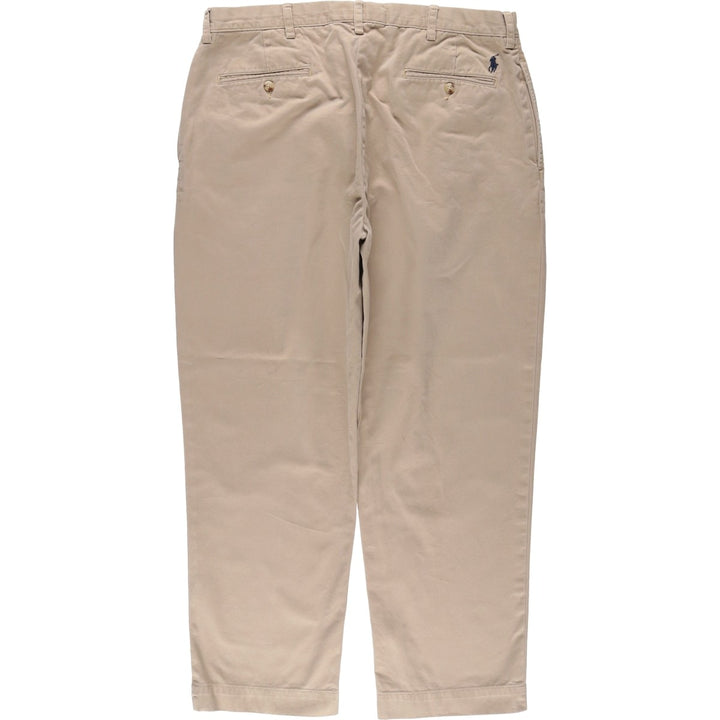 Ralph Lauren POLO by Ralph Lauren ETHAN PANT Two-pleat Chino Pants Men's Size W37 cotton Beige type Vintage Second Hand