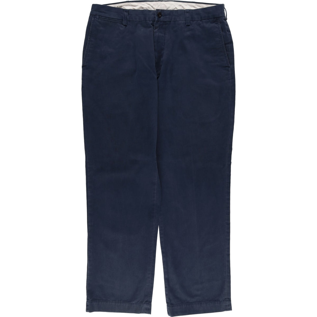 Ralph Lauren POLO by Ralph Lauren SUFFIELD PANT chino pants, men's size W37 cotton navy blue type Vintage Second Hand