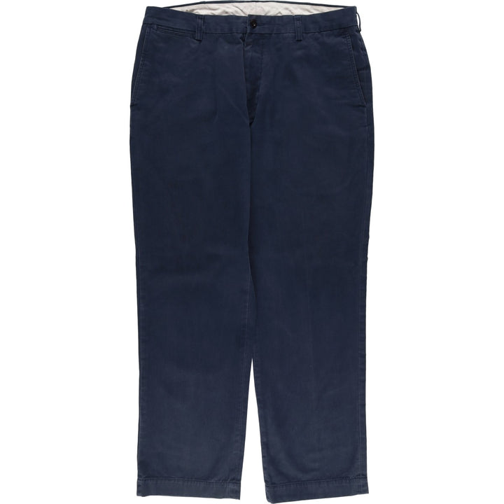 Ralph Lauren POLO by Ralph Lauren SUFFIELD PANT chino pants, men's size W37 cotton navy blue type Vintage Second Hand