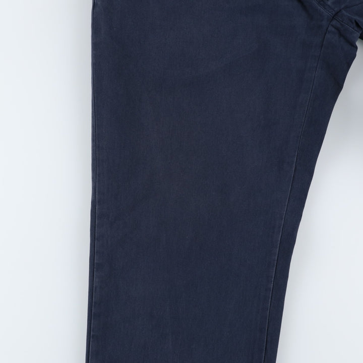 Ralph Lauren POLO by Ralph Lauren SUFFIELD PANT chino pants, men's size W37 cotton navy blue type Vintage Second Hand