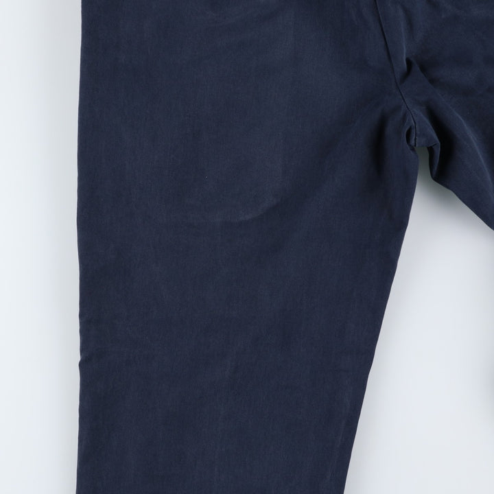 Ralph Lauren POLO by Ralph Lauren SUFFIELD PANT chino pants, men's size W37 cotton navy blue type Vintage Second Hand