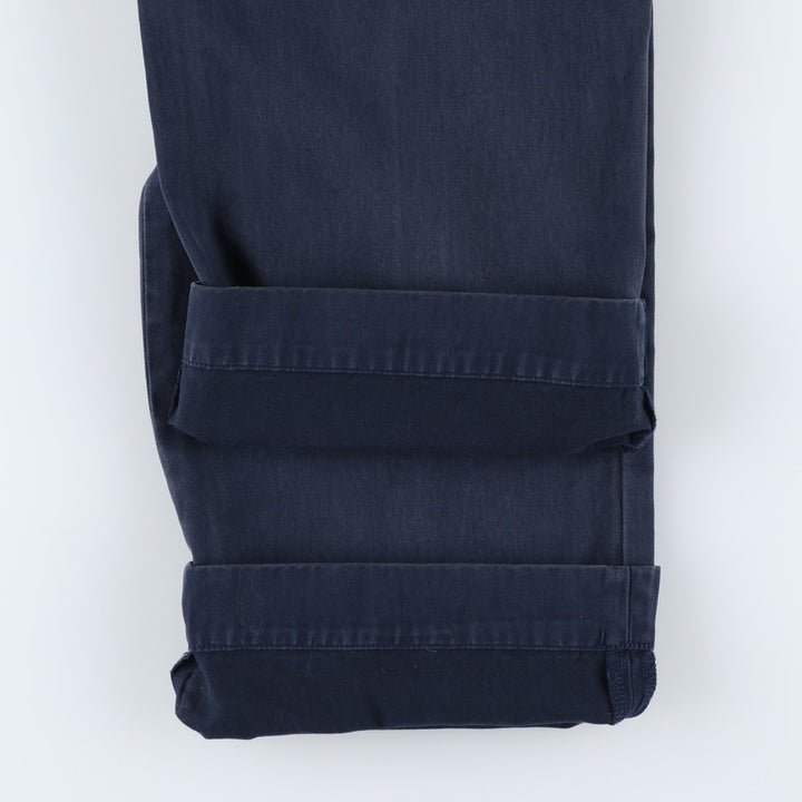 Ralph Lauren POLO by Ralph Lauren SUFFIELD PANT chino pants, men's size W37 cotton navy blue type Vintage Second Hand