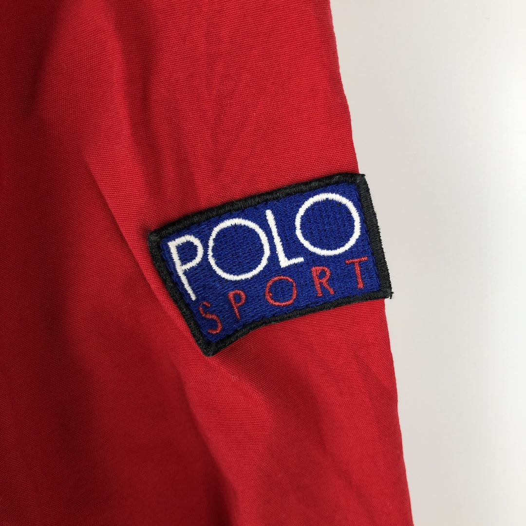 Ralph Lauren POLO by Ralph Lauren nylon jacket, men's size M Nylon red type Vintage Second Hand