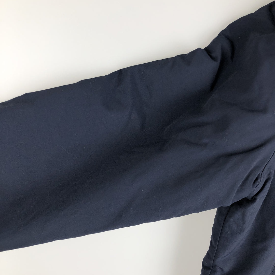 Carhartt KODIAK BLOUSON Nylon Parka with Padded Lining, Size M Nylon navy blue type Vintage Second Hand