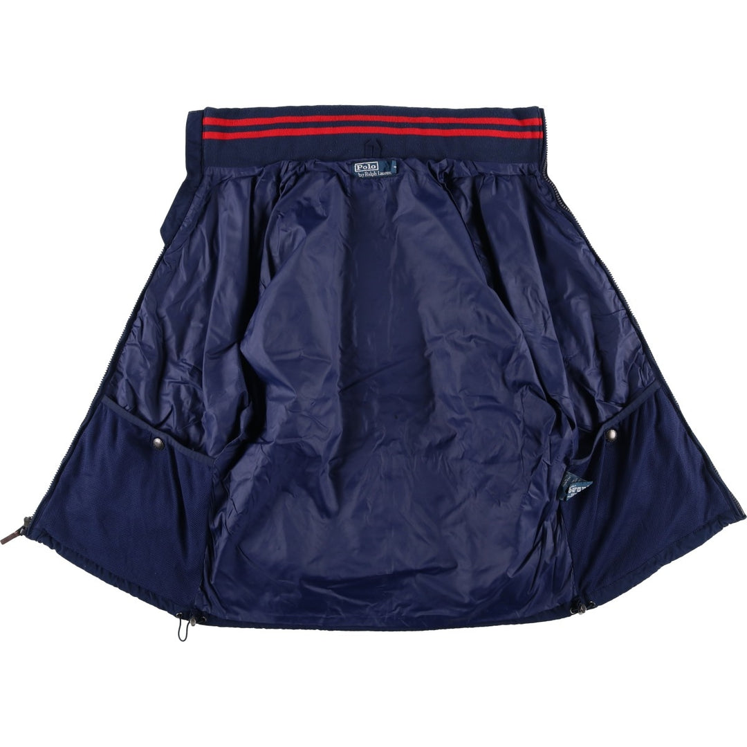 Ralph Lauren POLO by Ralph Lauren windbreaker, men's size S polyester navy blue type Vintage Second Hand