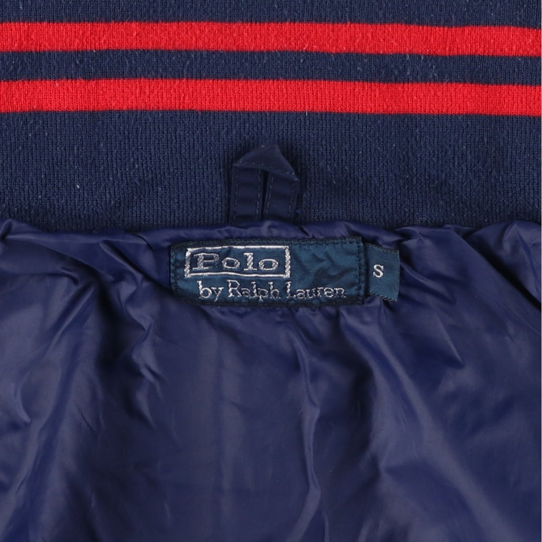Ralph Lauren POLO by Ralph Lauren windbreaker, men's size S polyester navy blue type Vintage Second Hand
