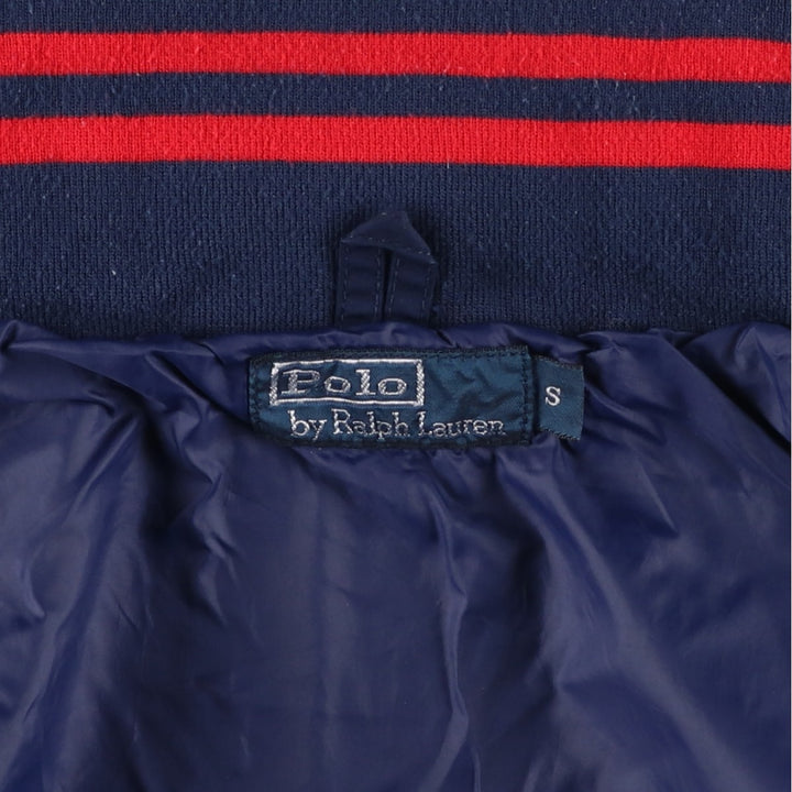 Ralph Lauren POLO by Ralph Lauren windbreaker, men's size S polyester navy blue type Vintage Second Hand