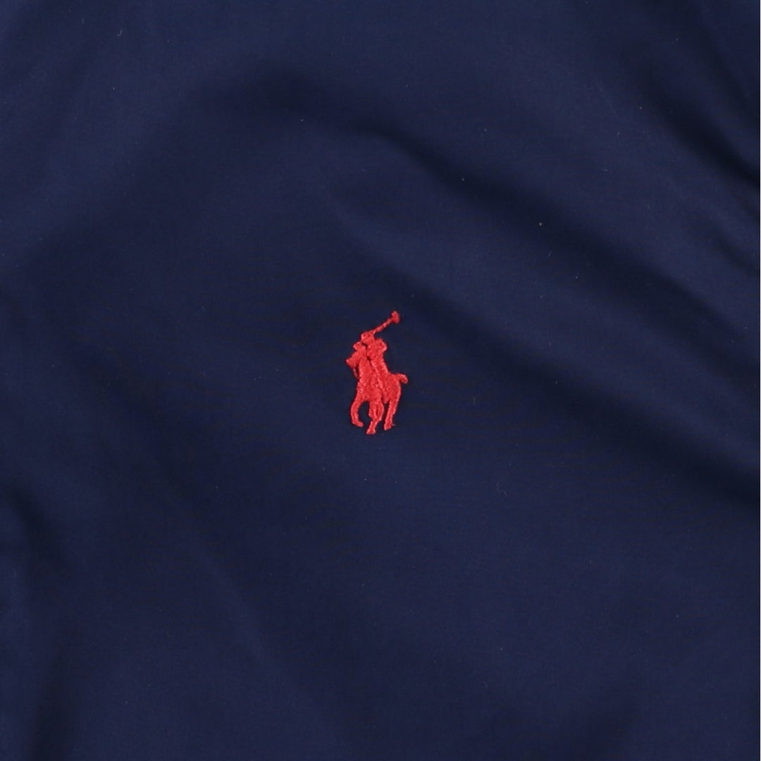 Ralph Lauren POLO by Ralph Lauren windbreaker, men's size S polyester navy blue type Vintage Second Hand