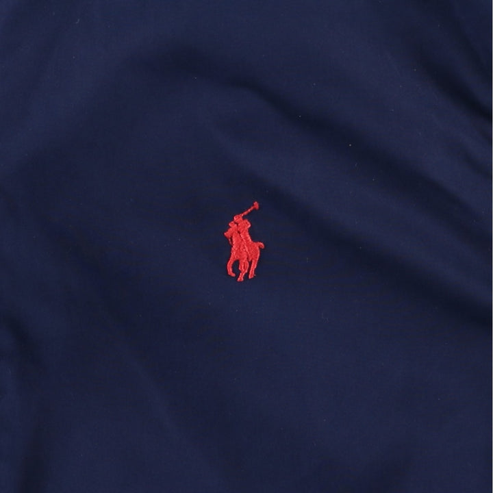 Ralph Lauren POLO by Ralph Lauren windbreaker, men's size S polyester navy blue type Vintage Second Hand