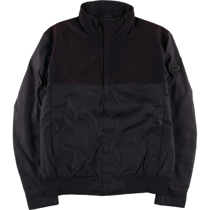 Hugo Boss padded puffer jacket, men's size M polyester black type Vintage Second Hand