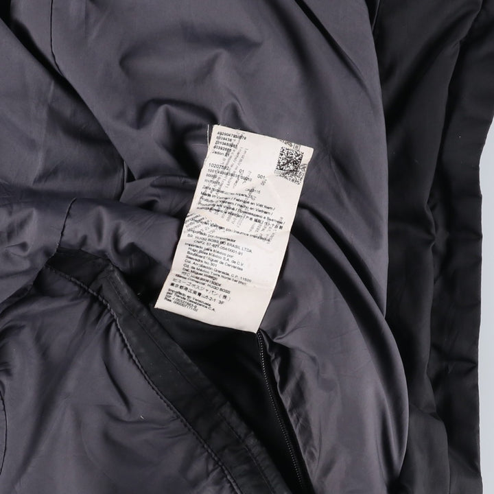 Hugo Boss padded puffer jacket, men's size M polyester black type Vintage Second Hand