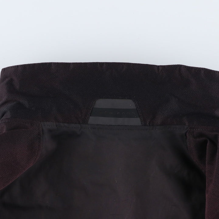 Hugo Boss padded puffer jacket, men's size M polyester black type Vintage Second Hand