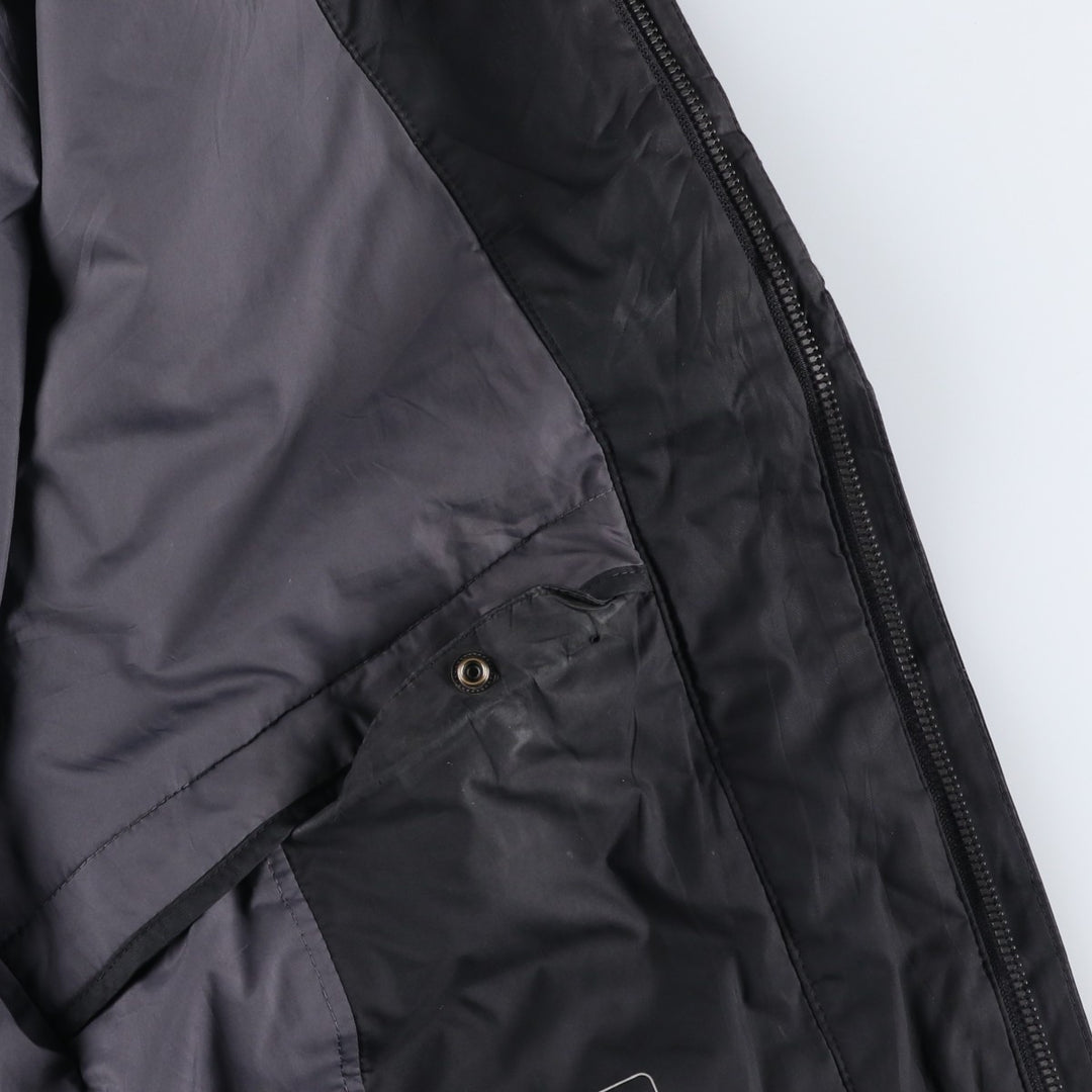 Hugo Boss padded puffer jacket, men's size M polyester black type Vintage Second Hand
