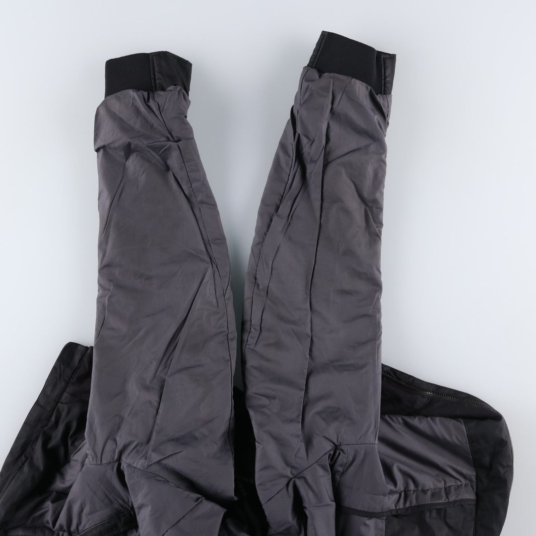 Hugo Boss padded puffer jacket, men's size M polyester black type Vintage Second Hand