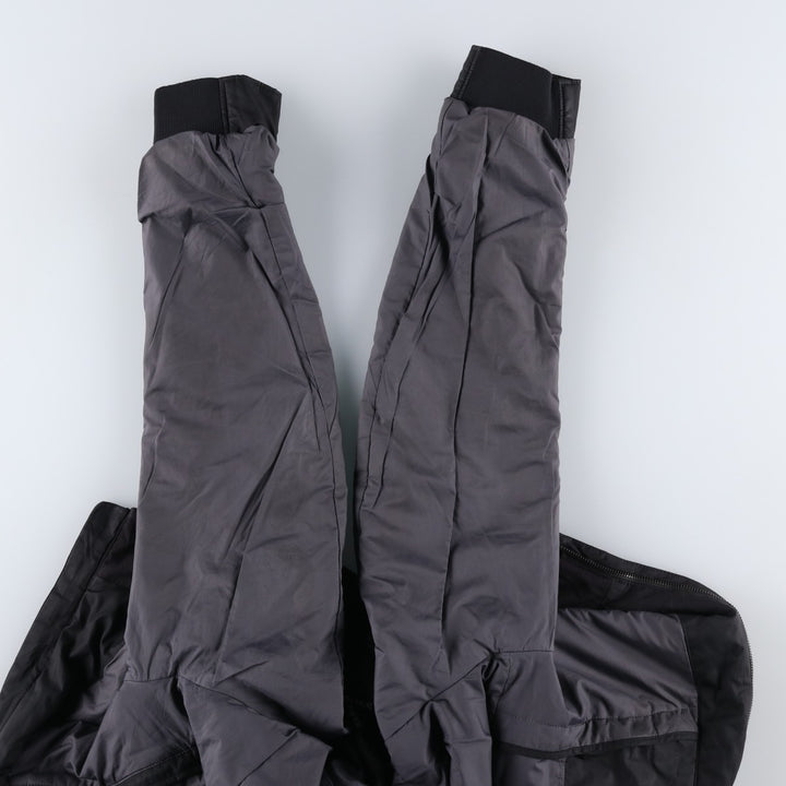 Hugo Boss padded puffer jacket, men's size M polyester black type Vintage Second Hand
