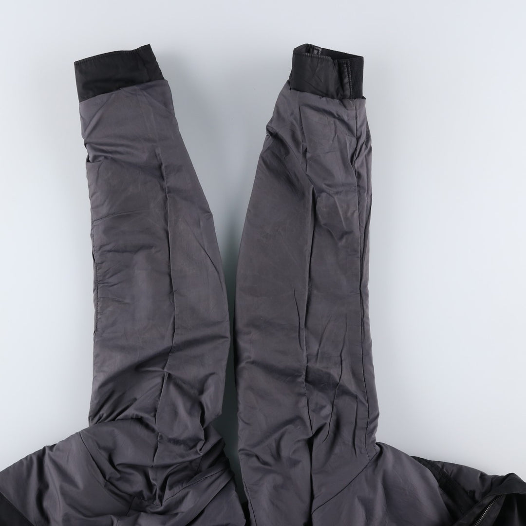 Hugo Boss padded puffer jacket, men's size M polyester black type Vintage Second Hand