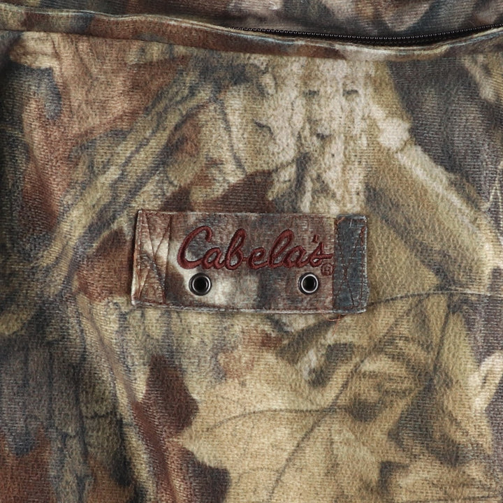 90s-00'S Cabela's Realtree Camo Mountain Jacket/Shell Jacket, Men's XL, Vintage polyester Khaki type brown Vintage Second Hand