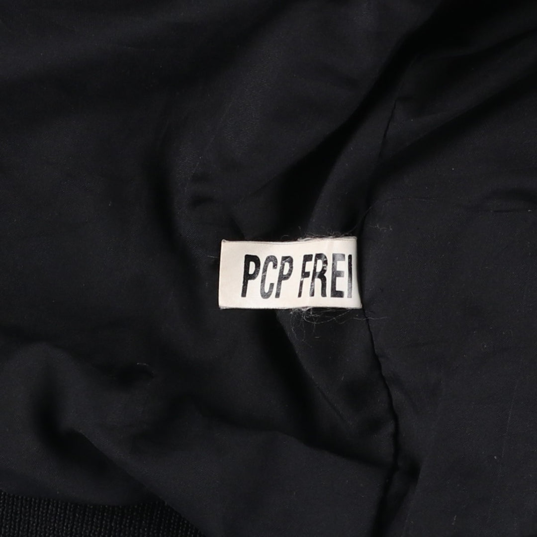 MAURITIUS Leather Blouson Men's XL genuine leather black type Vintage Second Hand