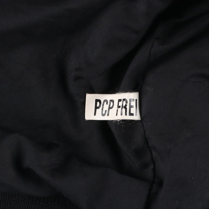 MAURITIUS Leather Blouson Men's XL genuine leather black type Vintage Second Hand