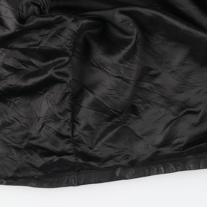 90s-00'S DANIER Swing Top Leather Blouson, Men's Size M genuine leather black type Vintage Second Hand