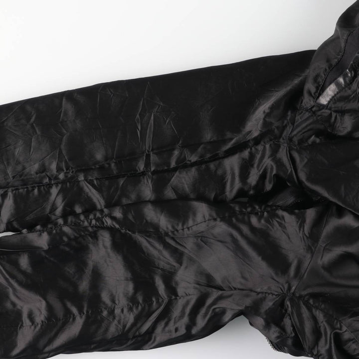 90s-00'S DANIER Swing Top Leather Blouson, Men's Size M genuine leather black type Vintage Second Hand