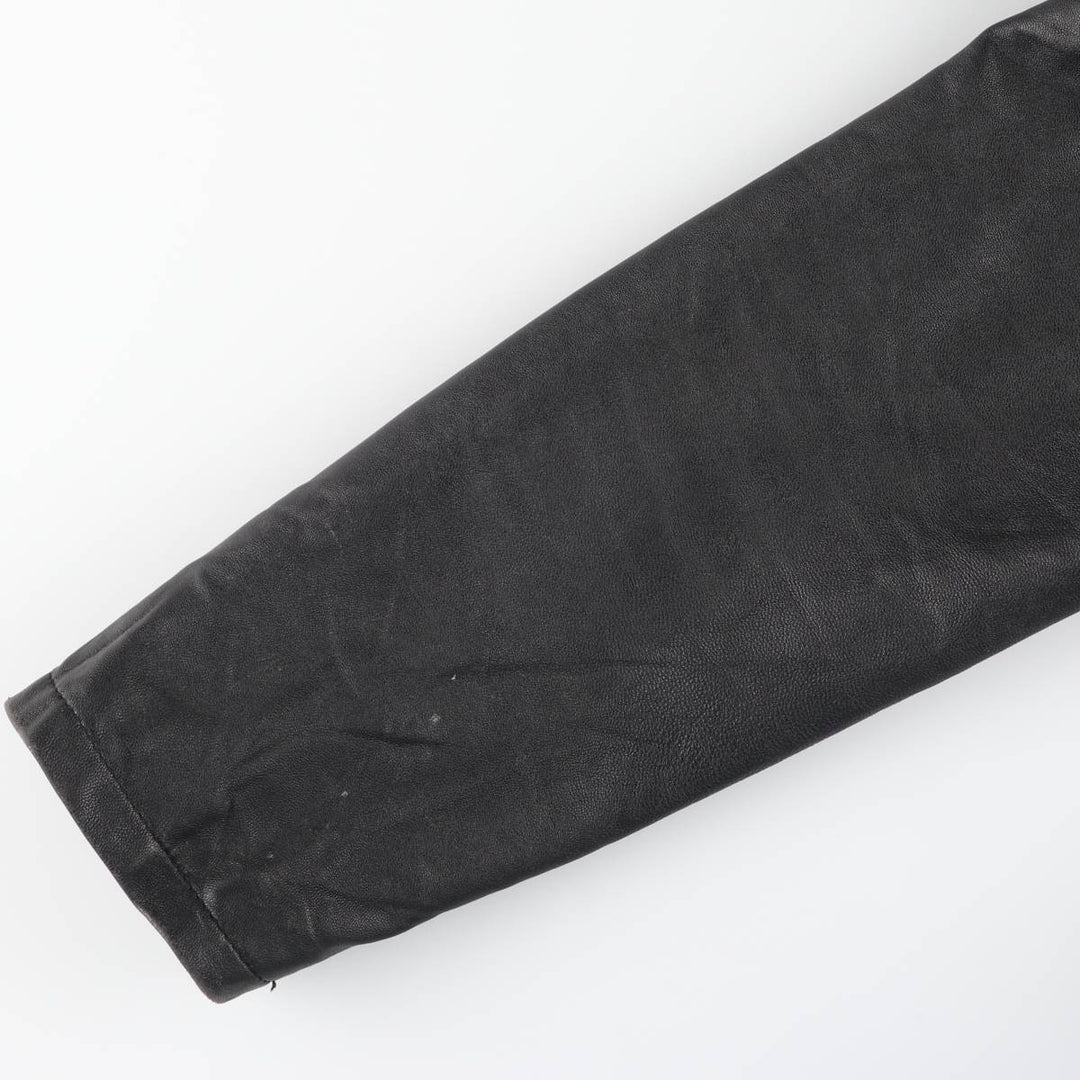 90s-00'S DANIER Swing Top Leather Blouson, Men's Size M genuine leather black type Vintage Second Hand
