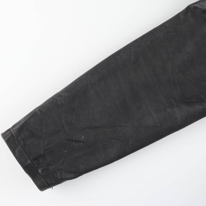 90s-00'S DANIER Swing Top Leather Blouson, Men's Size M genuine leather black type Vintage Second Hand