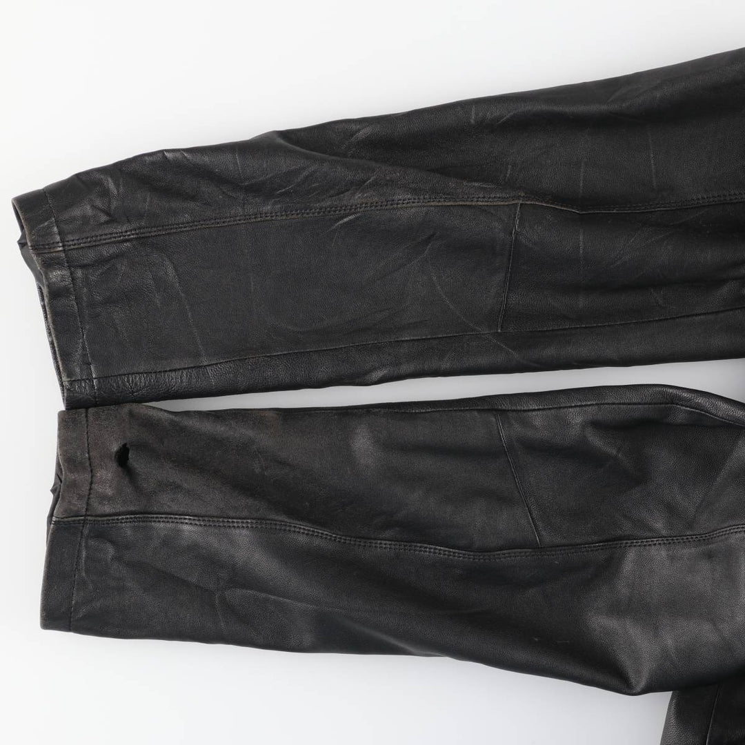 90s-00'S DANIER Swing Top Leather Blouson, Men's Size M genuine leather black type Vintage Second Hand