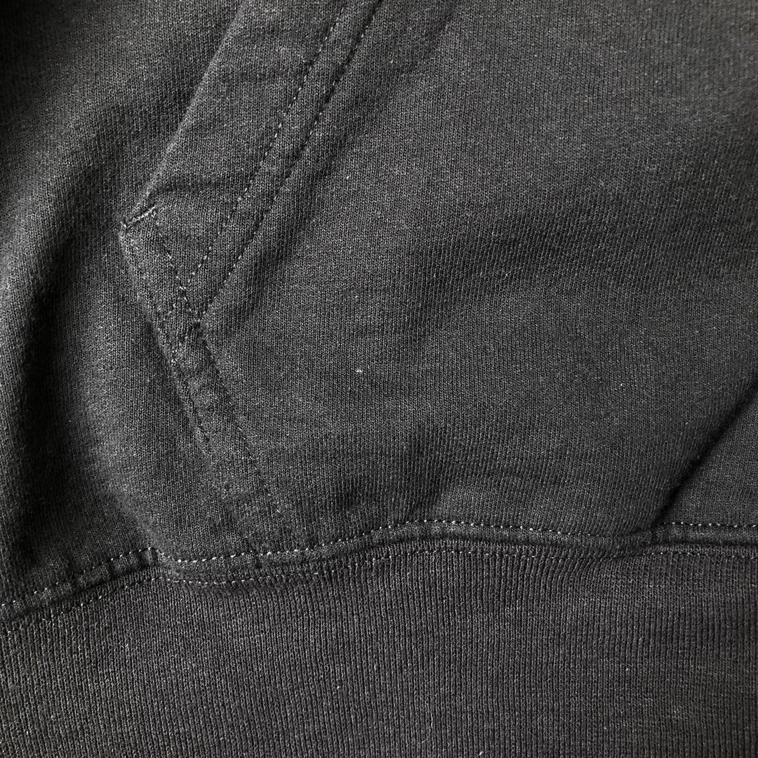 Harley-Davidson Sweat Full Zip Hoodie Men's L size cotton black type Vintage Second Hand