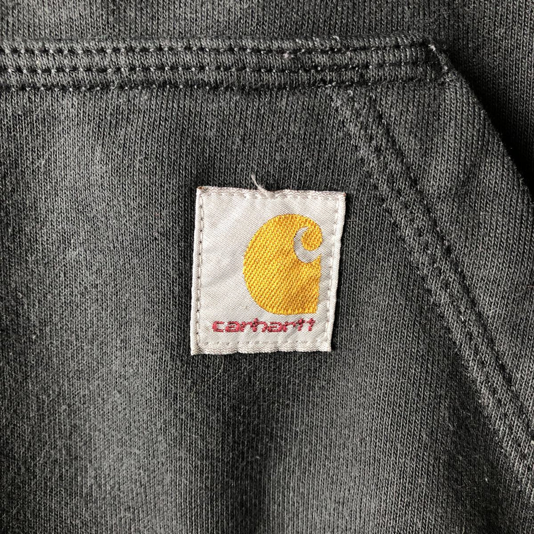 Carhartt Loose Fit Sweat Pullover Hoodie, Men's L size cotton black type Vintage Second Hand