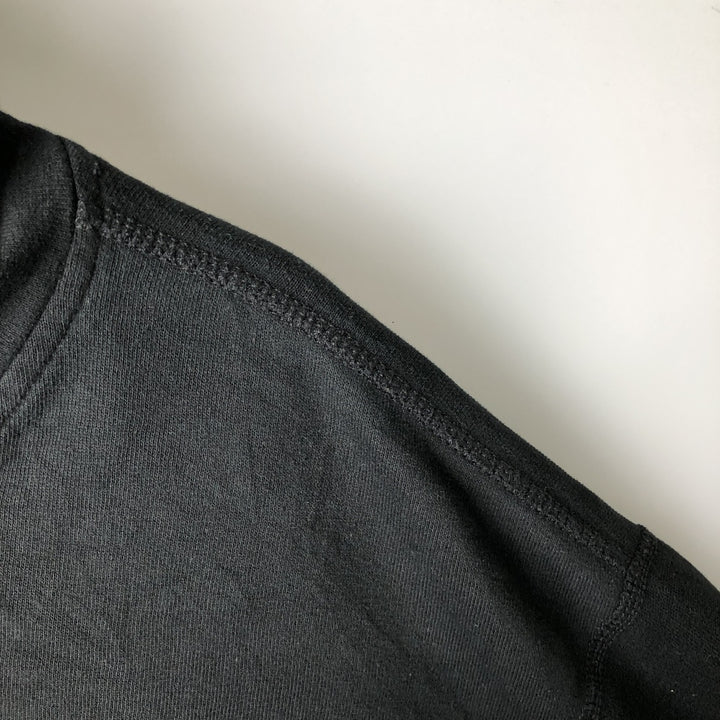 Ralph Lauren POLO RALPH LAUREN PERFORMANCE pullover sweatshirt, men's size L cotton black type Vintage Second Hand