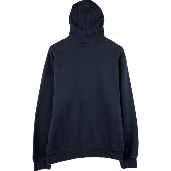 Nike Sweat Pullover Hoodie Men's XL Size cotton black type Vintage Second Hand