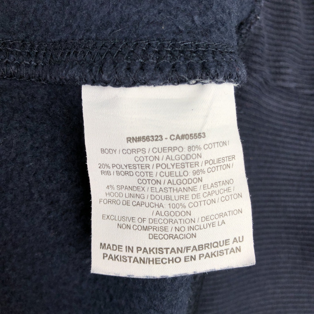 Nike Sweat Pullover Hoodie Men's XL Size cotton black type Vintage Second Hand