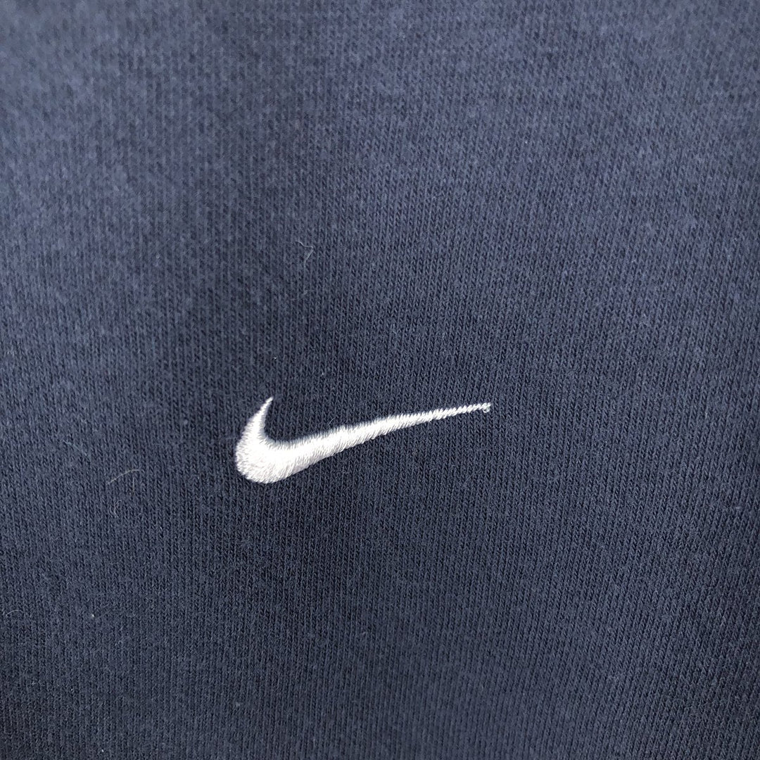Nike Sweat Pullover Hoodie Men's XL Size cotton black type Vintage Second Hand