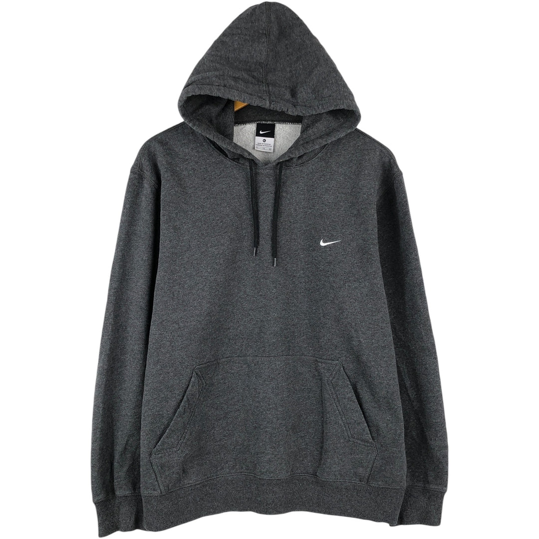 Nike Sweat Pullover Hoodie Men's XL Size cotton gray type Vintage Second Hand
