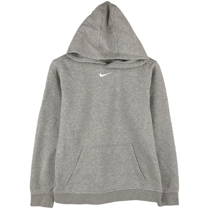 Nike Center Logo Sweat Pullover Hoodie, Men's XL cotton gray type Vintage Second Hand
