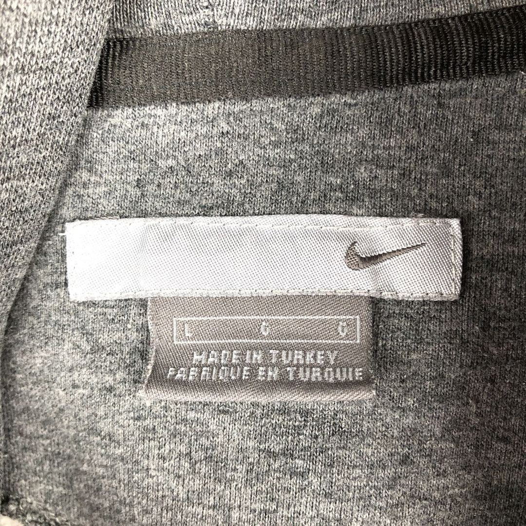 00'S Nike Sweat Pullover Hoodie Men's Size L unclear Charcoal Vintage Second Hand