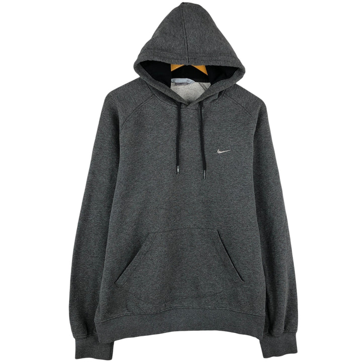 00'S Nike Sweat Pullover Hoodie Men's Size L cotton Charcoal Vintage Second Hand