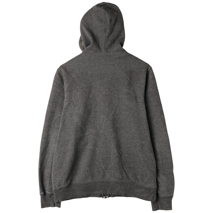 Nike the athletic department full-zip sweatshirt, size M, men's cotton Charcoal Vintage Second Hand