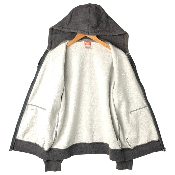 Nike the athletic department full-zip sweatshirt, size M, men's cotton Charcoal Vintage Second Hand