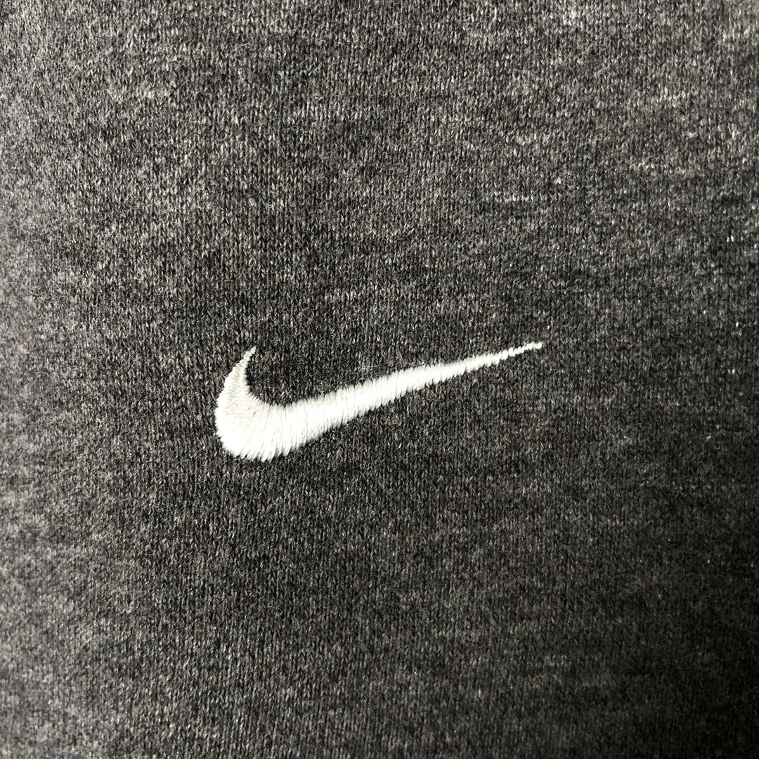 Nike the athletic department full-zip sweatshirt, size M, men's cotton Charcoal Vintage Second Hand