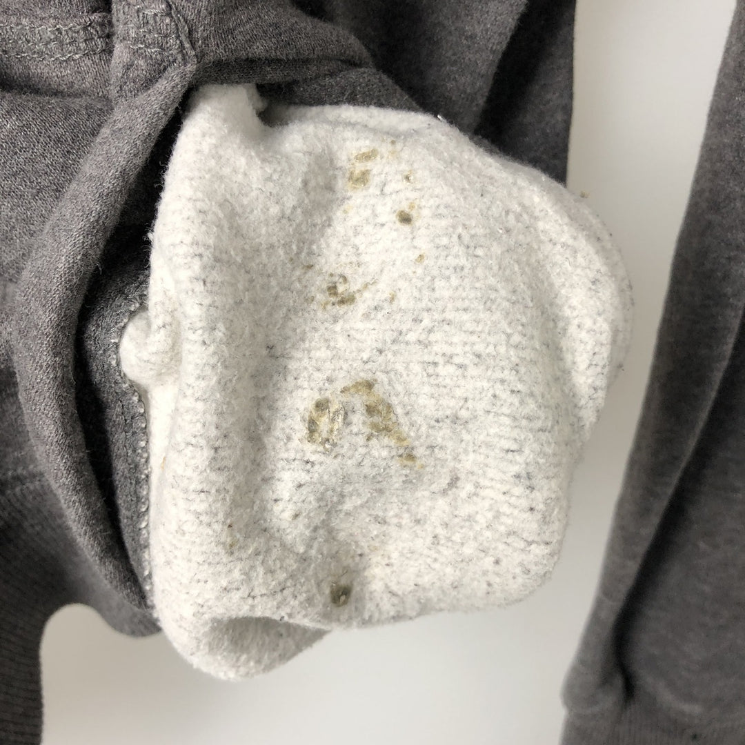 Nike the athletic department full-zip sweatshirt, size M, men's cotton Charcoal Vintage Second Hand