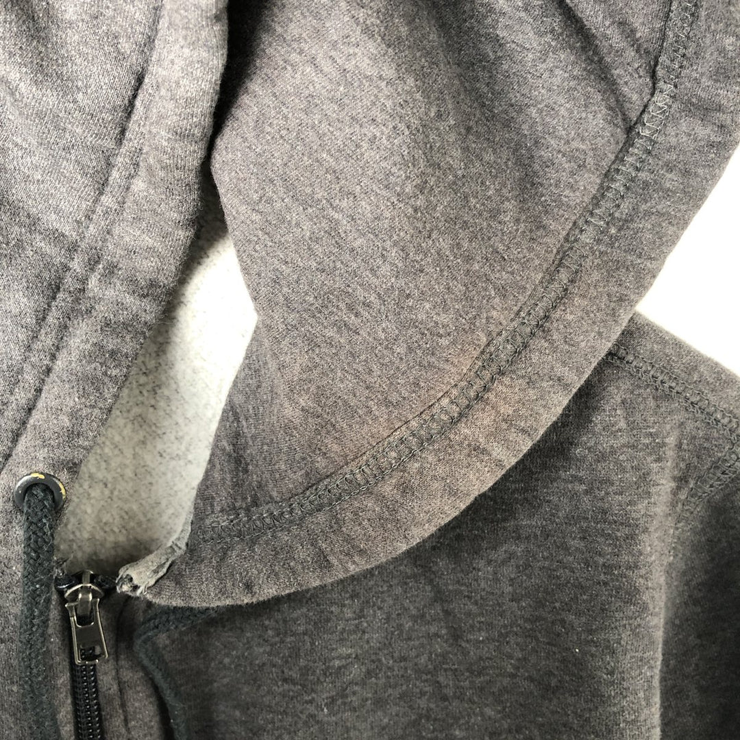 Nike the athletic department full-zip sweatshirt, size M, men's cotton Charcoal Vintage Second Hand