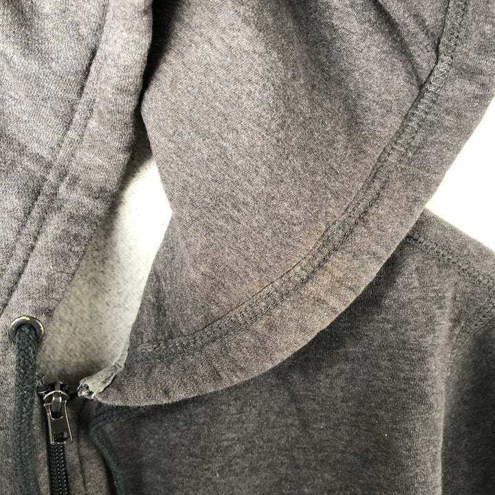 Nike the athletic department full-zip sweatshirt, size M, men's cotton Charcoal Vintage Second Hand