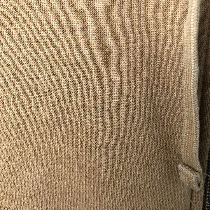 Dickies Sweat Full Zip Hoodie Men's L size cotton Camel type Vintage Second Hand
