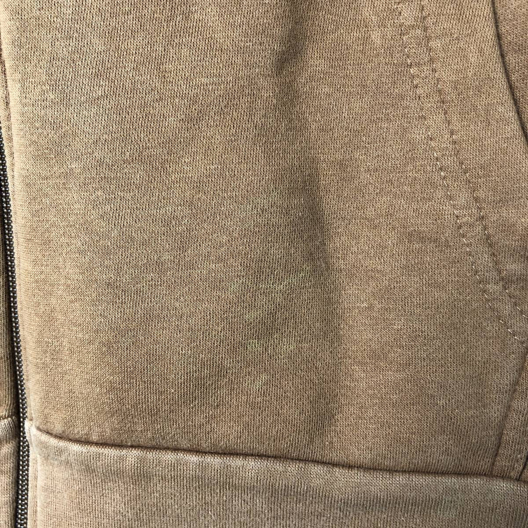 Dickies Sweat Full Zip Hoodie Men's L size cotton Camel type Vintage Second Hand
