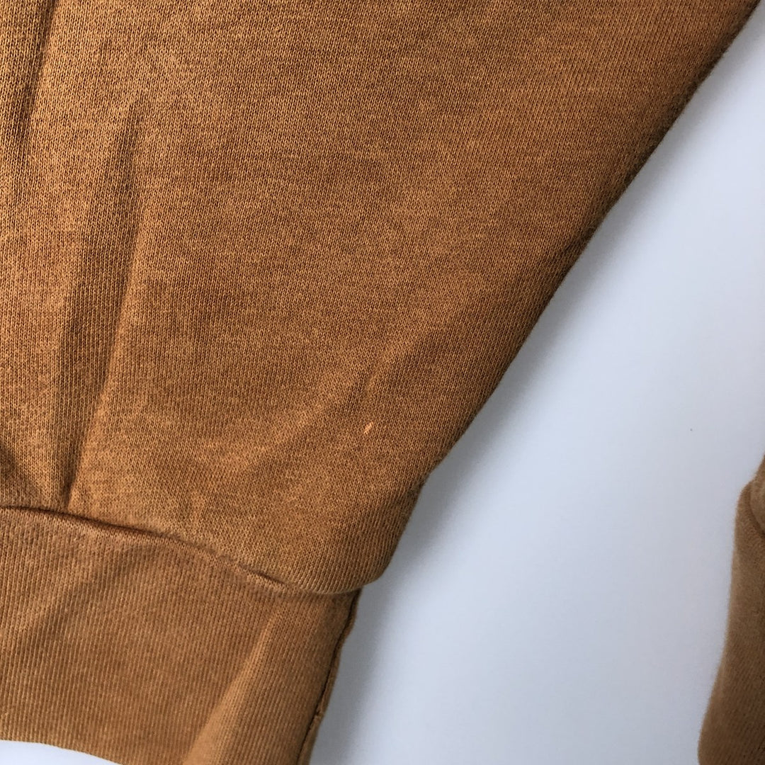 Dickies Sweat Full Zip Hoodie Men's L size cotton Camel type Vintage Second Hand