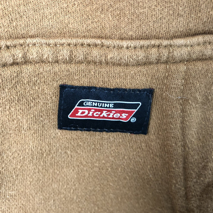Dickies Sweat Full Zip Hoodie Men's XL cotton Camel type Vintage Second Hand