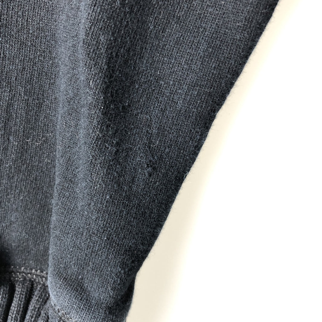 Vintage 90s-00'S Calvin Klein full-zip sweatshirt, size M, men's cotton black type Vintage Second Hand